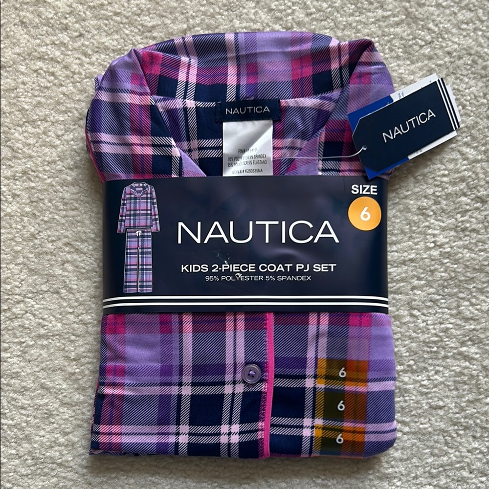 Youth Nautica 2-Piece Coat PJ Set